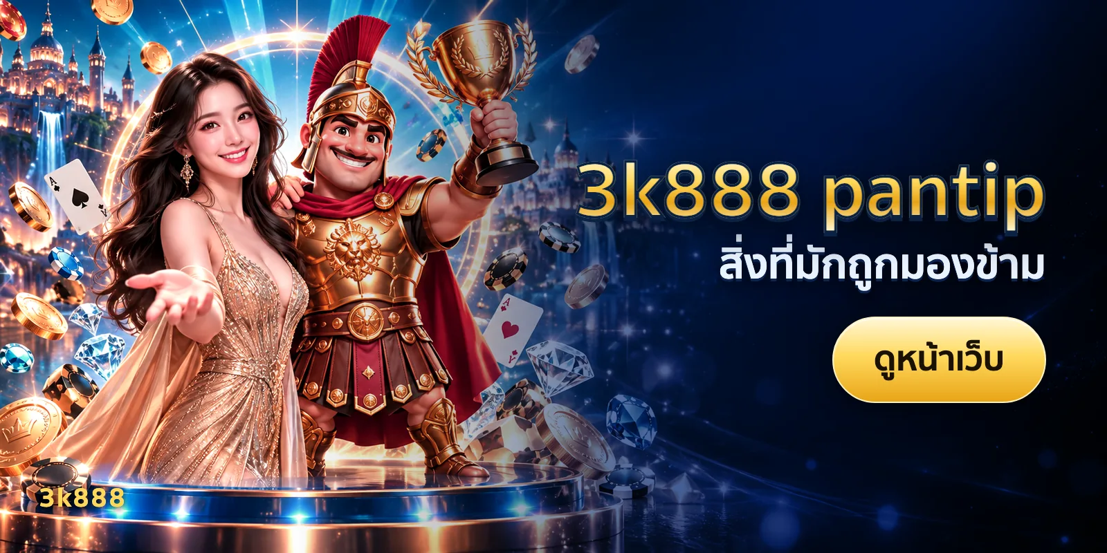 ภาพประกอบบทความ 3k888 pantip — สิ่งที่มักถูกมองข้าม