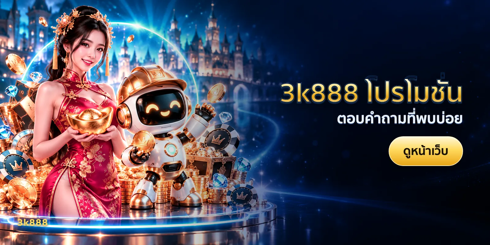 ภาพประกอบบทความ 3k888 โปรโมชั่น — ตอบคำถามที่พบบ่อย