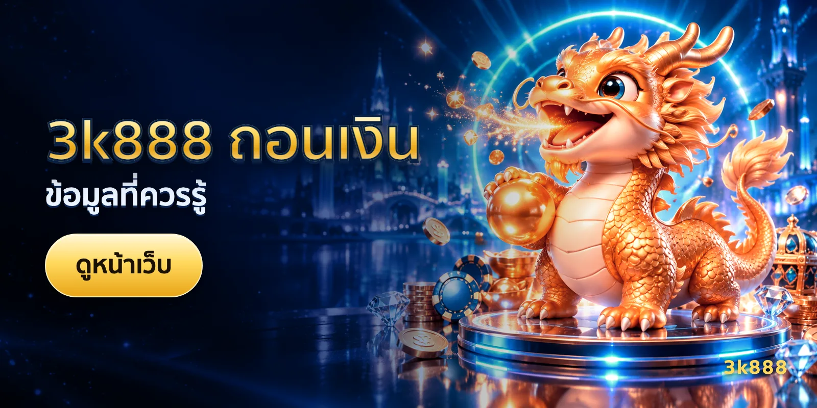 ภาพประกอบบทความ 3k888 ถอนเงิน — ข้อมูลที่ควรรู้